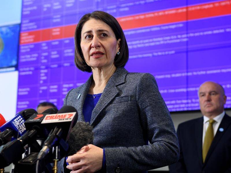 NSW Premier Gladys Berejiklian admitted the link between climate change and the bushfires' severity.