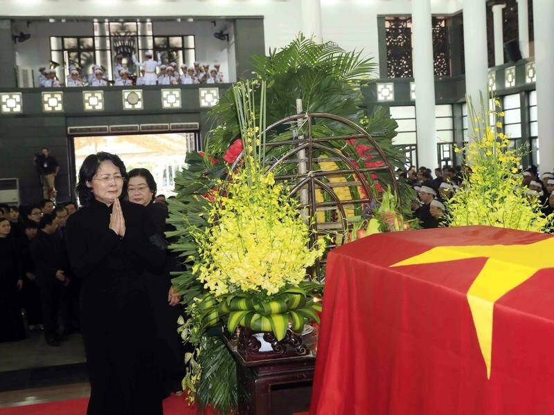 VP Dang Thi Ngoc Thinh is now acting president, Vietnam's first woman to hold that position.