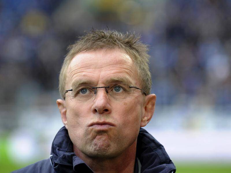 Jurgen Klopp has offered a glowing tribute to Man United target Ralf Rangnick (pictured).