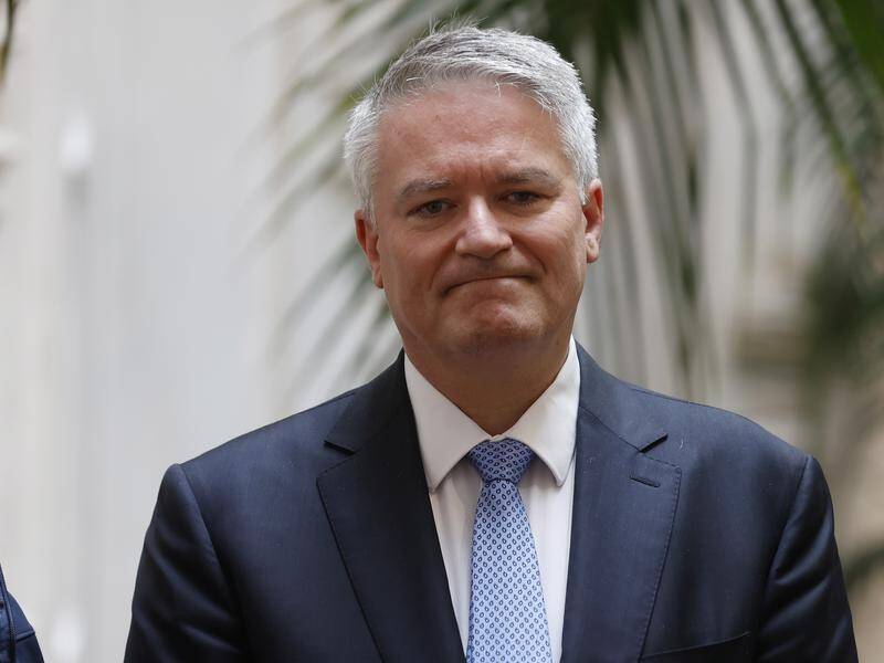 Mr Cormann was in Sydney to close the OECD's Forum on Tax Administration. (EPA PHOTO)