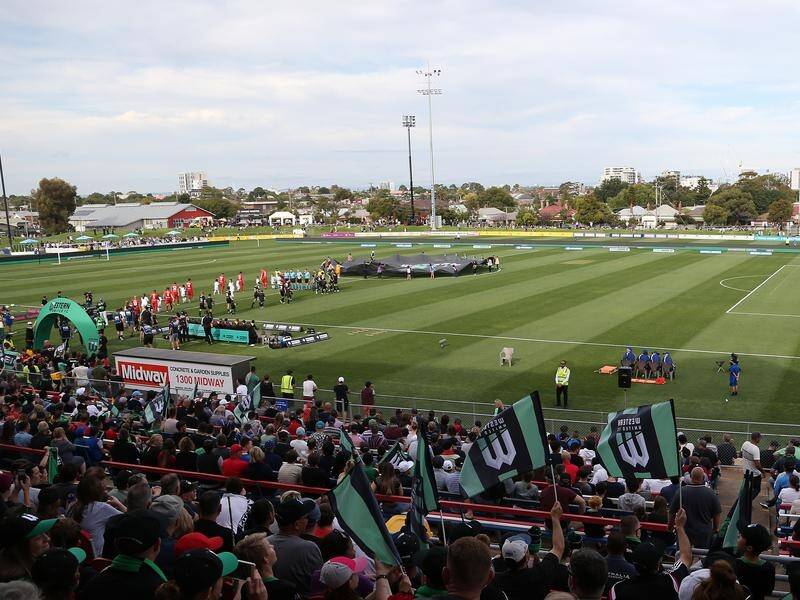 Whitten Oval on Sunday became Western United's third home ground in their inaugural A-League season.