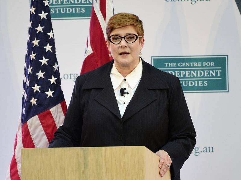 Marise Payne has defended the decision to send troops to another US-led military mission