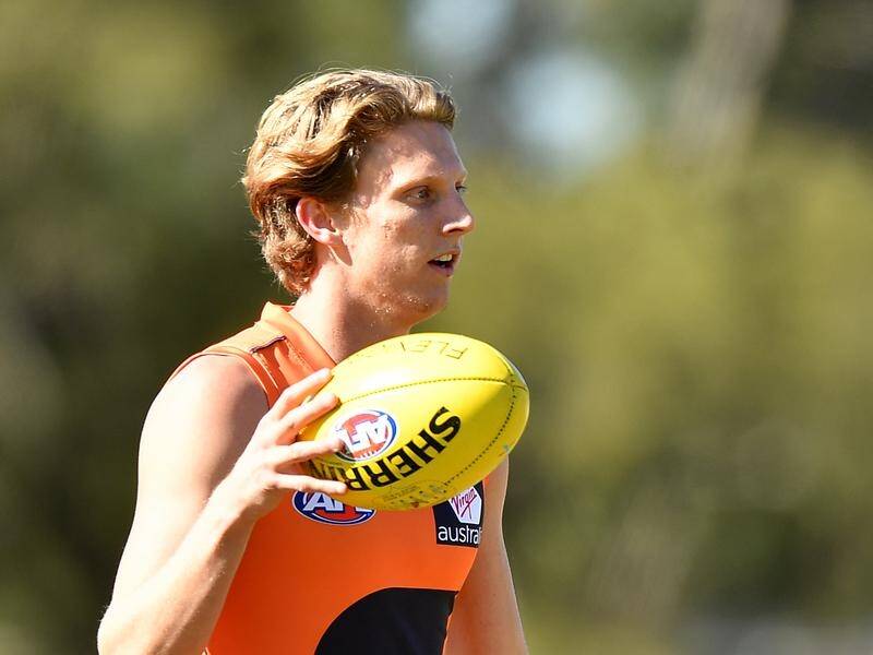 Lachie Whitfield has embraced a new positional role at the GWS Giants.