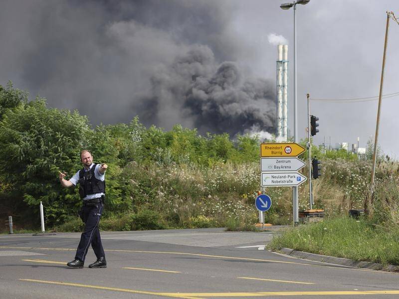 Several people are still missing after a fatal blast at a German industrial park in Leverkusen.