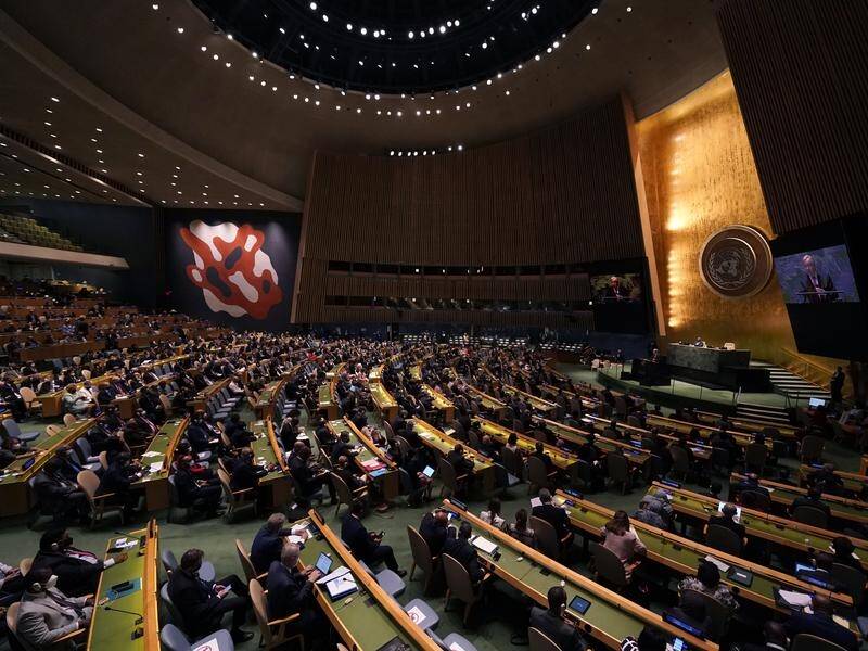 The 76th Session of the General Assembly of The United Nations has opened in New York.