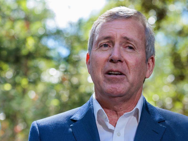 WA Minister Reece Whitby said the government wanted to preserve forests for future generations. (Richard Wainwright/AAP PHOTOS)