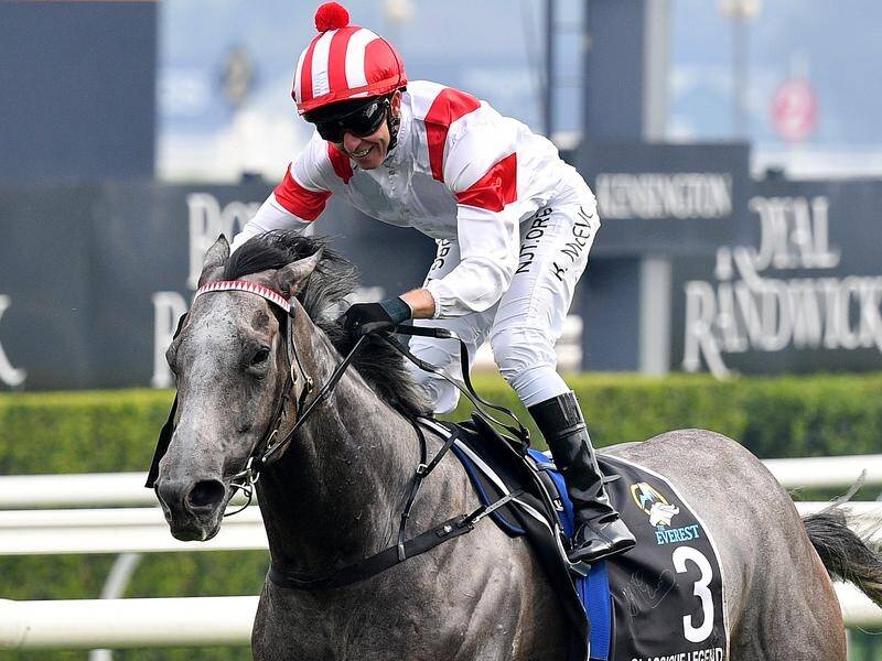 Jockey Kerrin McEvoy and Classique Legend are chasing back-to back Everest victories at Randwick.