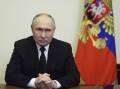President Vladimir Putin says Russia has "no aggressive intentions" towards NATO states. (AP PHOTO)