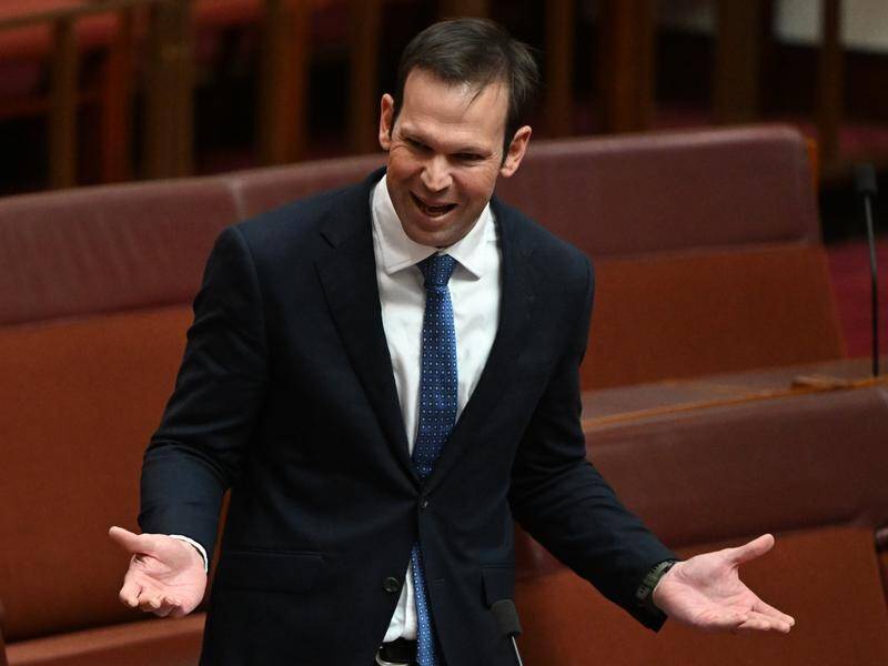 Matt Canavan says Australia needs to start planning for nuclear power as an option in the future. (Mick Tsikas/AAP PHOTOS)