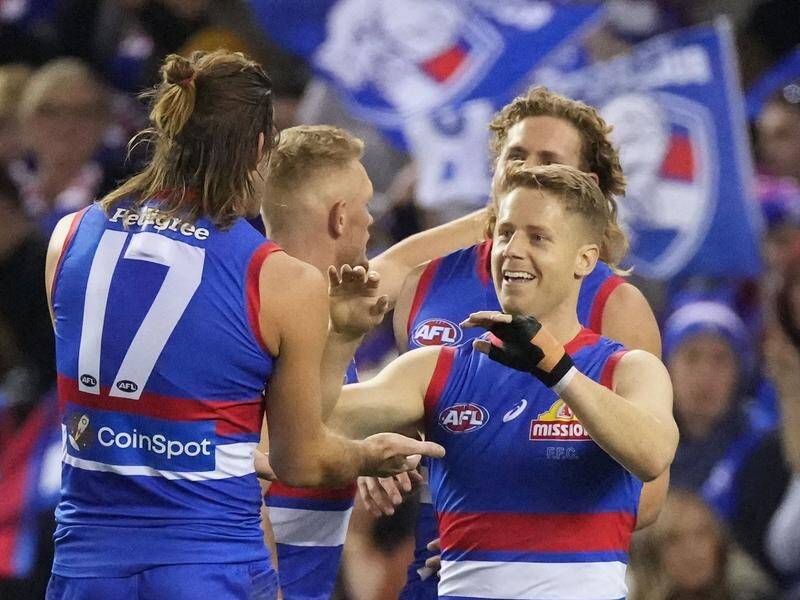 The Western Bulldogs have a chance to prove their premiership credentials when they face Geelong.