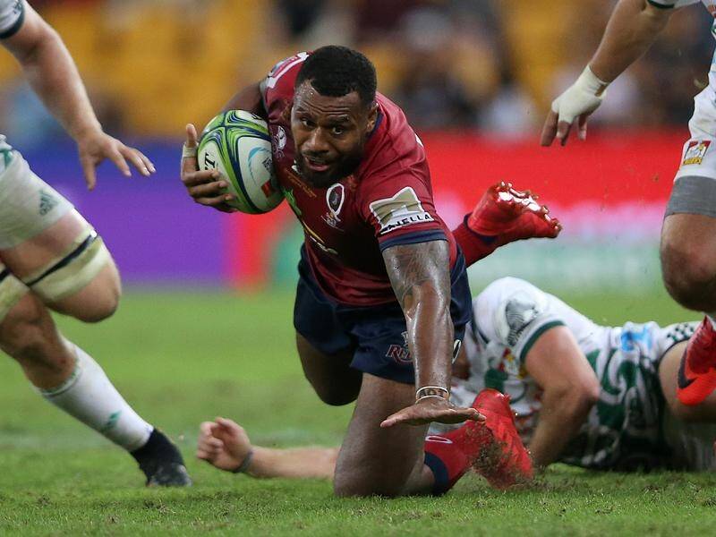 Samu Kerevi's two tries weren't enough to help the Queensland Reds, who lost to the Chiefs 36-12.