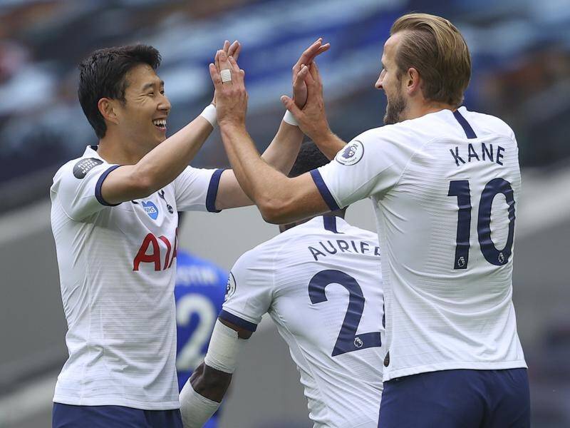 Tottenham have beaten Leicester in the EPL to gain a slim chance at Europa League qualification.
