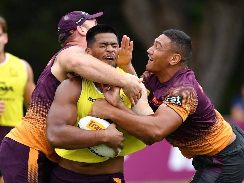 Brisbane believe other youngsters can step up in place of suspended prop Payne Haas.