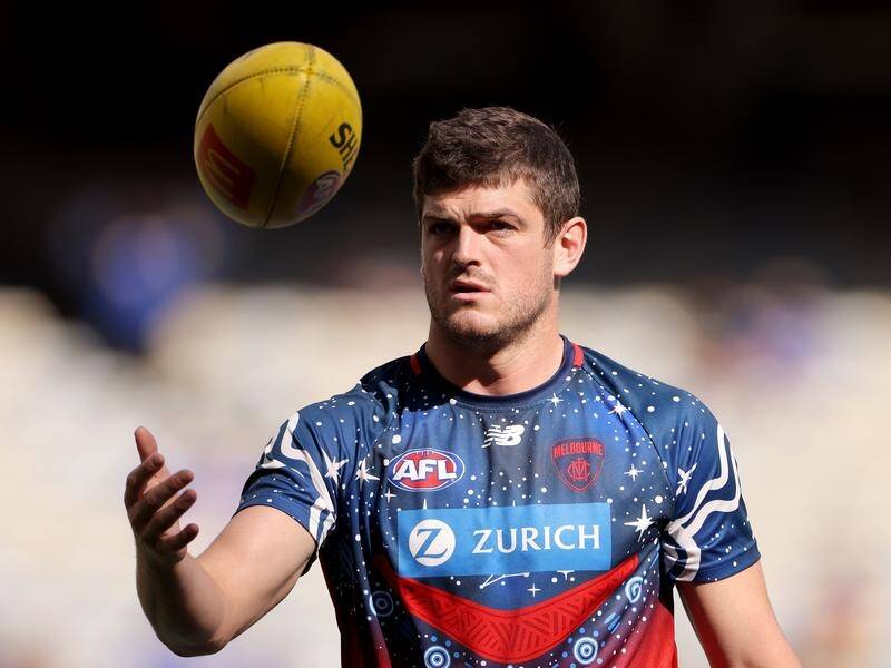 Melbourne aim to draw on newly-retired star Angus Brayshaw's impiration in their 2024 AFL campaign. (Richard Wainwright/AAP PHOTOS)