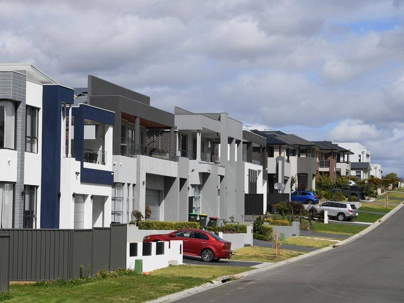 Planning reforms will permit more dual occupancies across NSW to help address the housing crisis. (Dan Himbrechts/AAP PHOTOS)