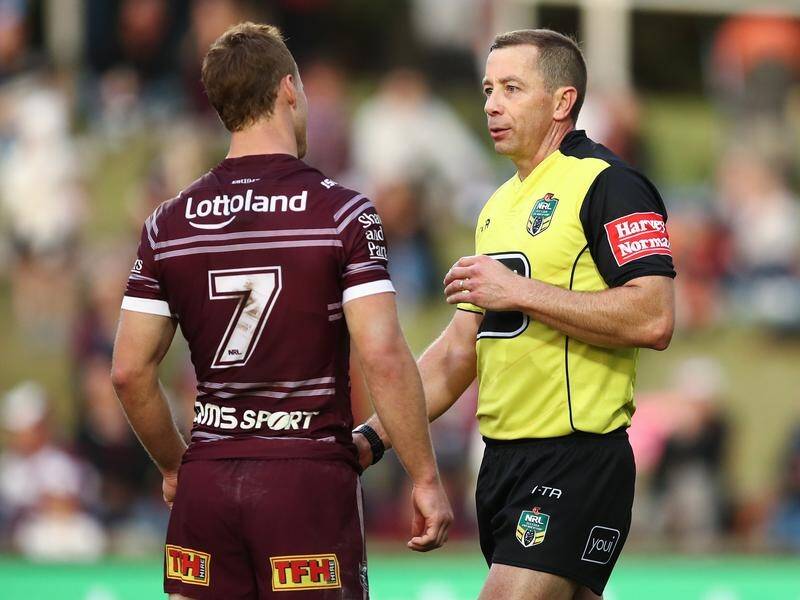 The Bulldogs have been fined after trainer Tony Grimaldi questioned referee Ben Cummins performance.