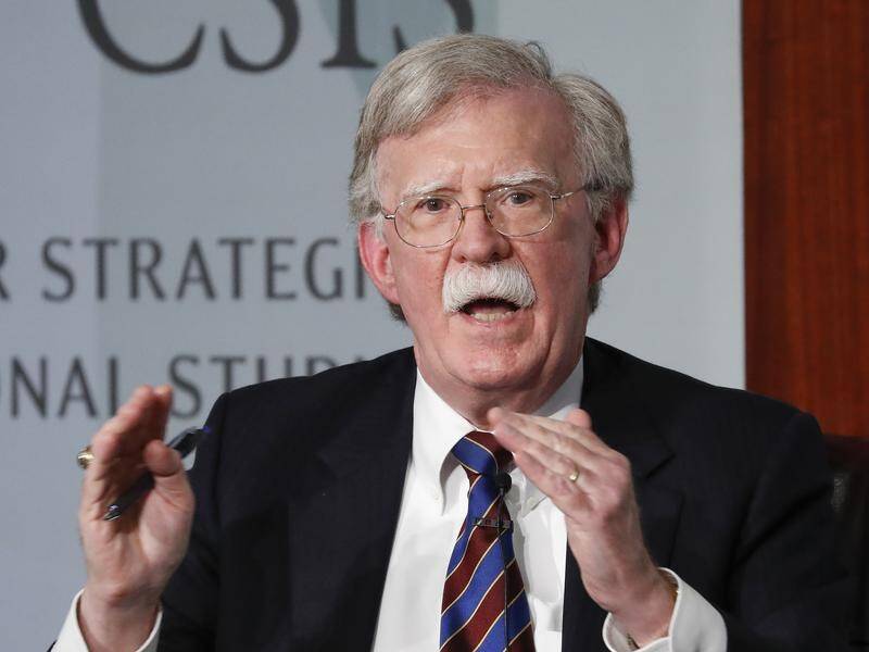 The US government's reversal is a "complete vindication" for John Bolton, his spokeswoman says.