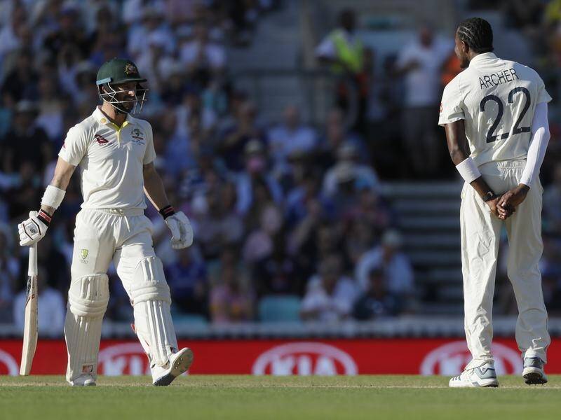 A defiant Matthew Wade engaged in a war of words with paceman Jofra Archer in the final Test.