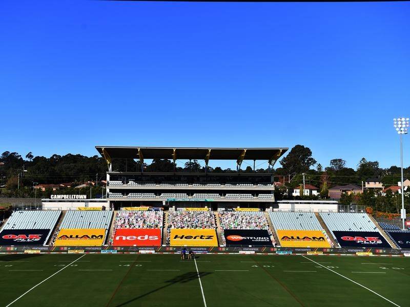 Campbelltown Stadium is one of four suburban grounds in Sydney tipped to be upgraded.