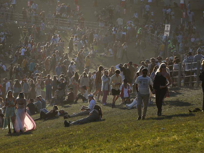 Strip searches at Splendour in the Grass were done out in "not ideal" conditions, an inquest heard.