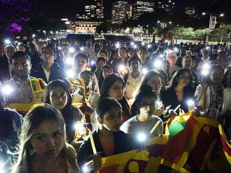 Over 2000 people in Sydney held a vigil to commemorate the Easter Sunday blasts in Sri Lanka.