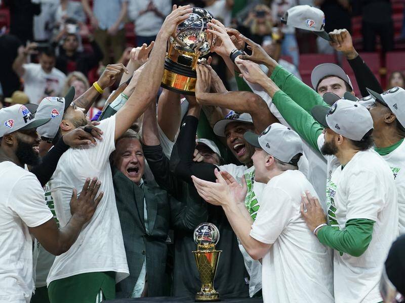Boston have been crowned Eastern Conference champions after a Game 7 win over the Heat in Miami.
