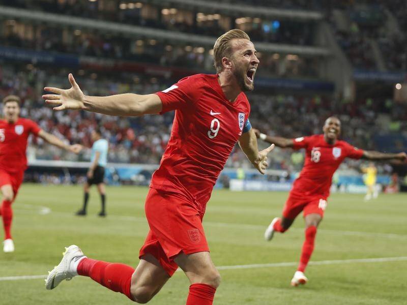 Harry Kane scored his 14th and 15th international goals for give England victory over Tunisia.