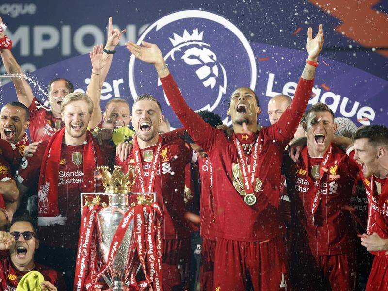 Liverpool lifted their first Premier League trophy on the Kop following their 5-3 win over Chelsea.
