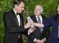 Robert De Niro used the Gotham Awards to deliver stringent criticism of Donald Trump. (AP PHOTO)