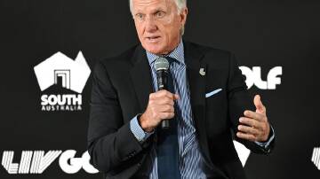 LIV Golf chief Greg Norman has rejected other states in favour of Adelaide remaining a host city. (Michael Errey/AAP PHOTOS)