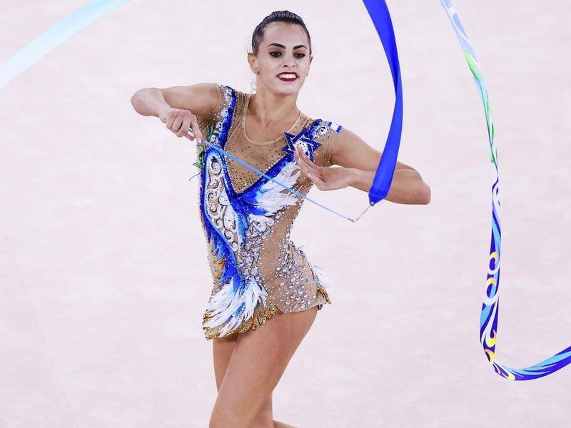 Israel's Linoy Ashram has won individual all-around rhythmic gymnastics gold at the Tokyo Olympics.