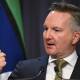 Chris Bowen says the energy agreement will go a long way to providing more reliable power. (Lukas Coch/AAP PHOTOS)
