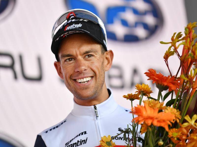 A stage-three win has given Australian cyclist Richie Porte the overall lead in the Tour Down Under.