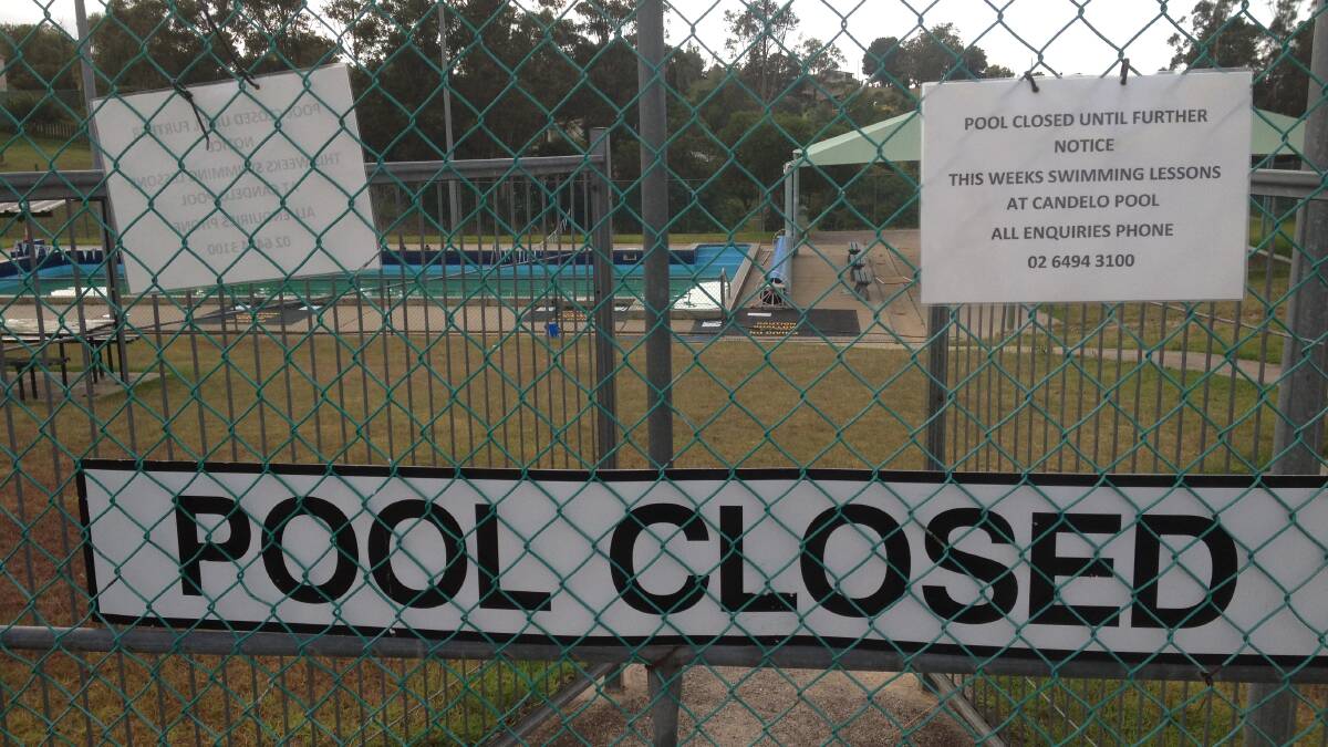 The Bemboka Pool's closure has caused concern in the community.