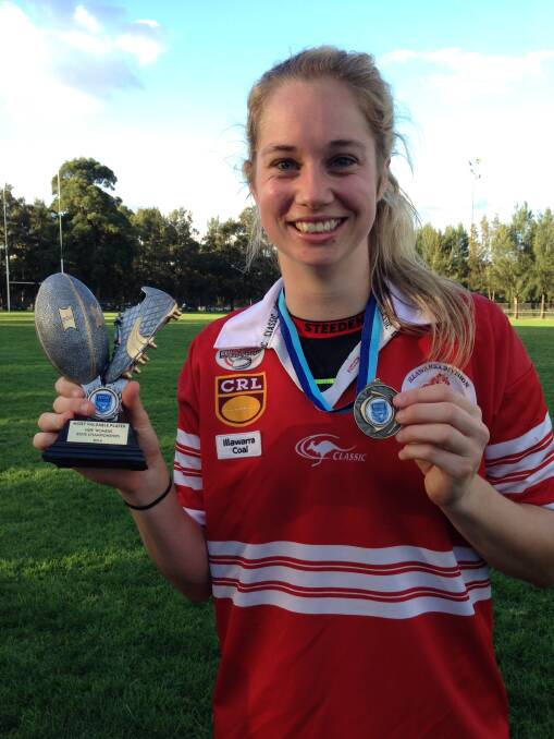Bega's Kezie Apps is taking the world of women's full contact rugby league by storm, quickly progressing from regional representative duties to this week being named in the Australian Jillaroos squad.