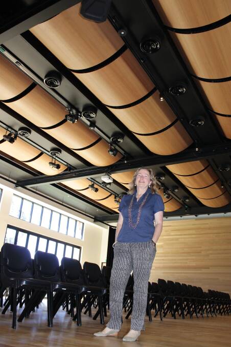 Four Winds chairwoman Sheena Boughen says audiences are in for a world-class treat when they hear performances in the newly completed Windsong Pavilion.