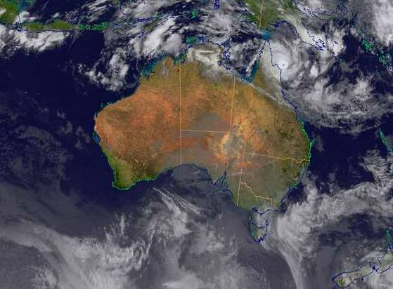 Image courtesy of the Bureau of Meteorology, www.bom.gov.au.