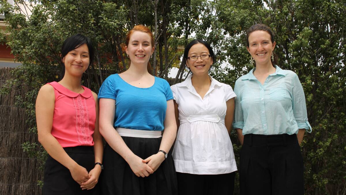 Four of the new doctors at Bega Valley Medical Practice (from left) Dr Elizabeth Tham, Dr Freya Ashman, Dr Catherine Phoon and Dr Jasmine Ventura.