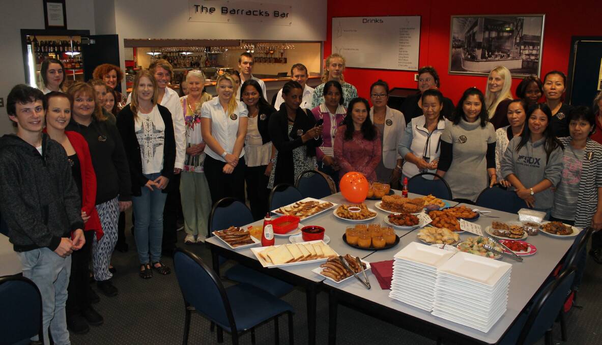 Students from the TAFE Illawarra Bega campus came together for Harmony Day, with ESL (English as a Second Language) students talking about aspects of their cultural heritage, particularly those surrounding food, with those studying diplomas within the Tourism and Hospitality facility.  