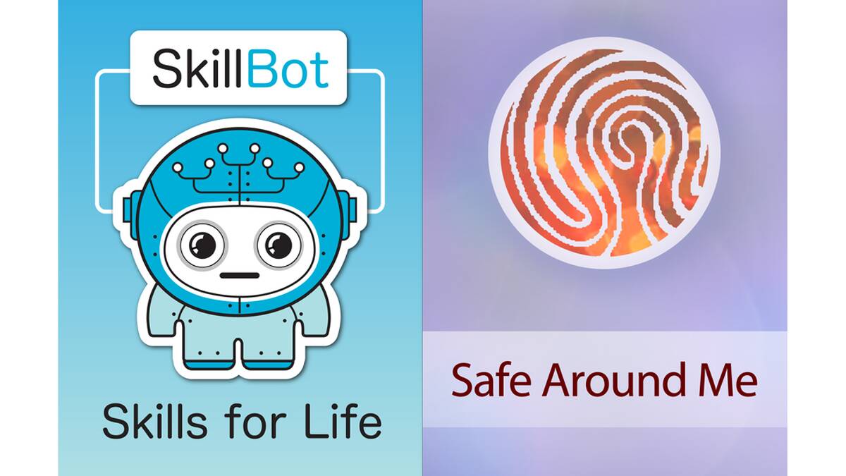 Smartphone apps SkillBot and Safe Around Me have been created in the Bega Valley are are having their official launch on Friday.
