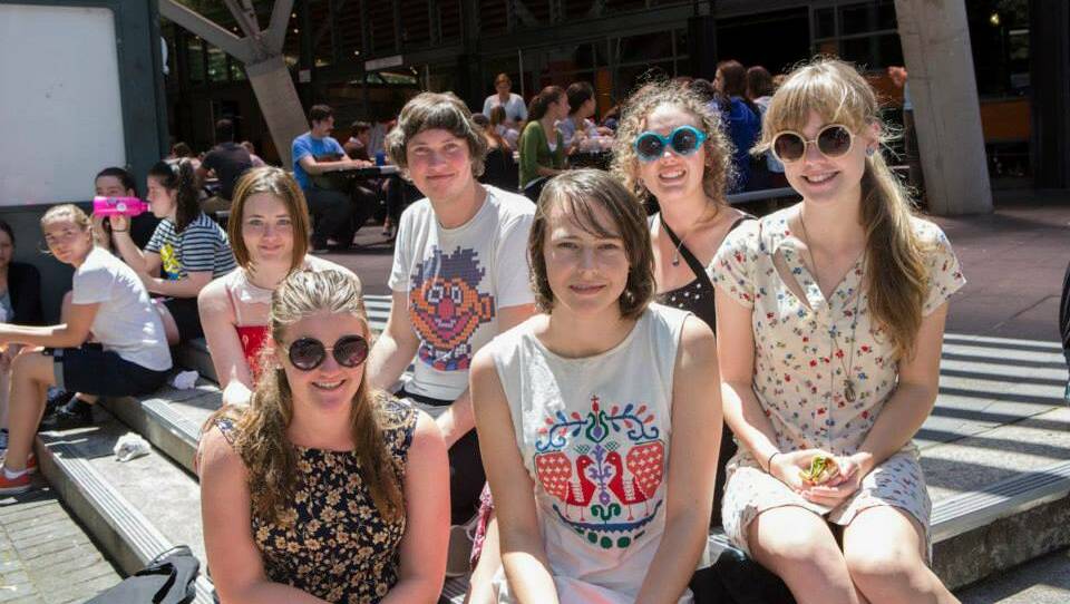 Bega High School Year 12 students (from left) Lauren King, Kate Pratt, Jacob Moore, Lucy McKnight, Lisa Toolin and Angela Stoddard attend the UOW Discovery Day in February, which gave students the opportunity to experience what uni life is like.
