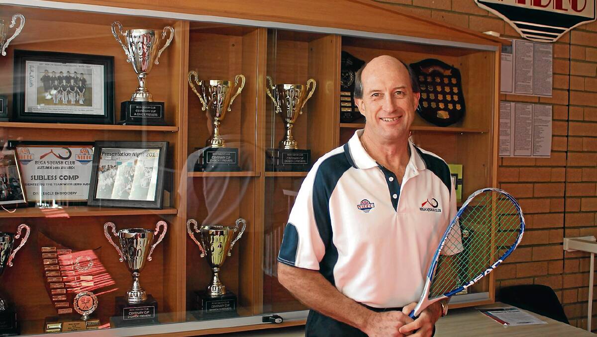 • Dennis Curtis has stepped down after 17 years as Bega Squash Club president. However, Curtis said he would still keep an active role within the club. 
