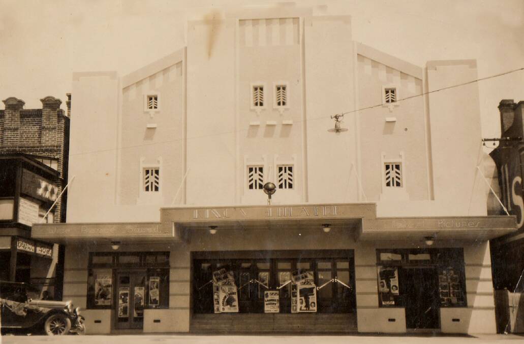 The historic Kings Theatre in Bega, opened in 1935.