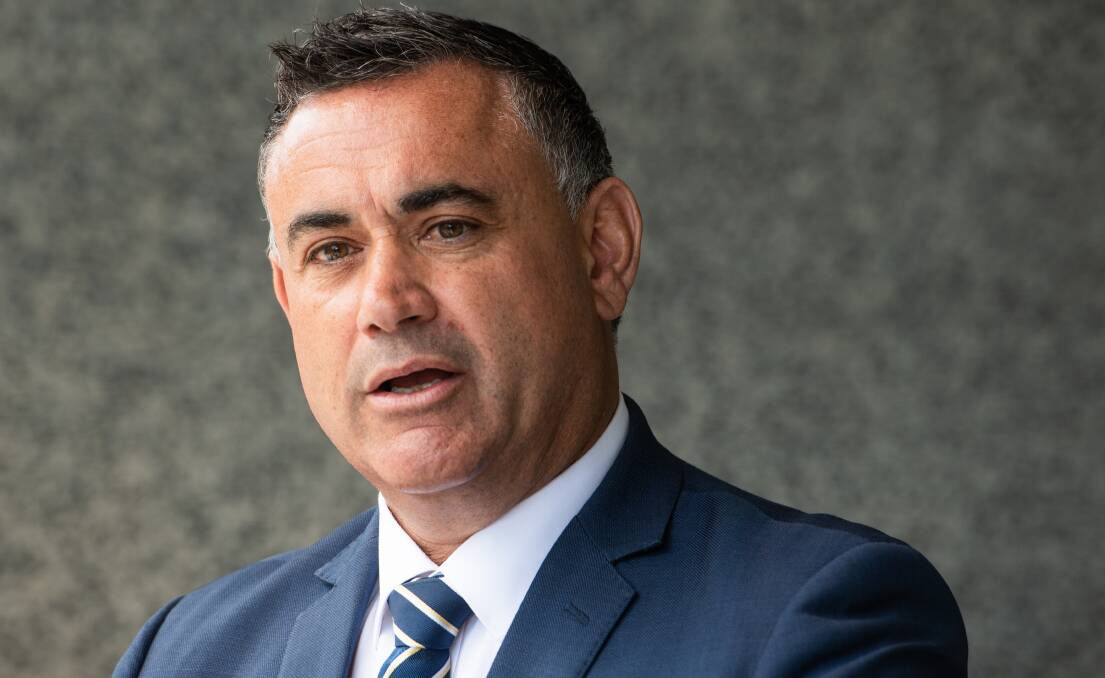 NSW Deputy Leader, Nationals MP and Monaro MP John Barilaro announced his shock resignation on Monday. Picture: Elesa Kurtz