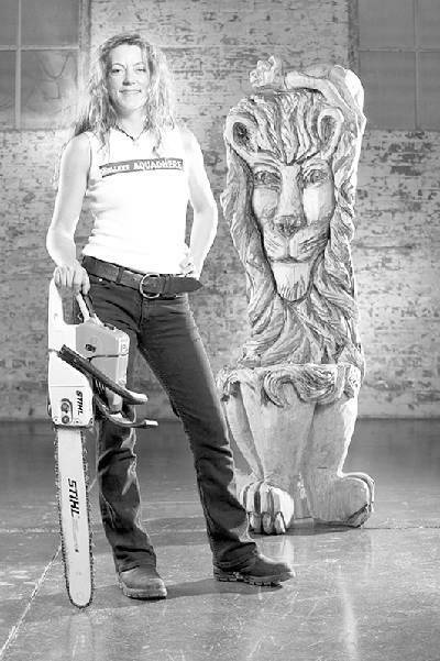 Renowned chainsaw sculptor, Angela Polglaze will be a drawcard to this fabulous June 4 to 6 event.