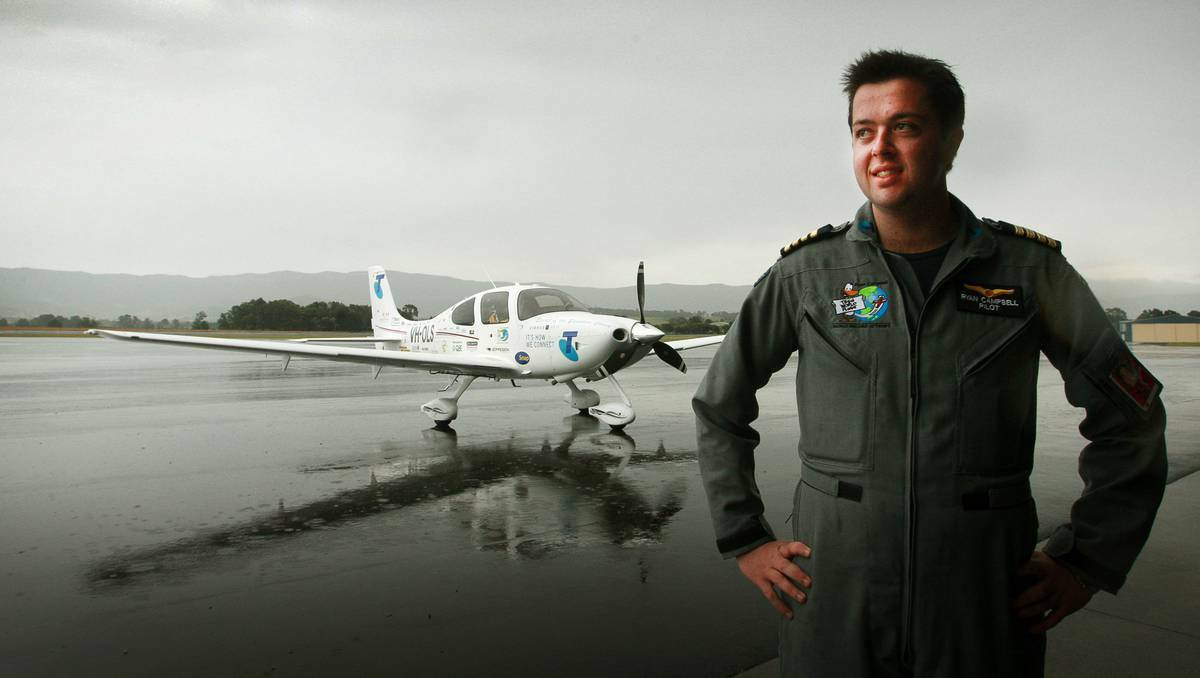 Young pilot Ryan Campbell has been announced as the Bega Valley Shire Council's Citizen of the Year.