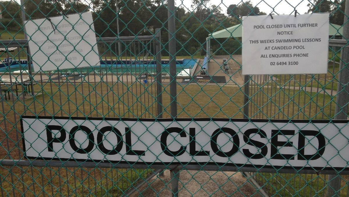 Residents of Bemboka are concerned their pool will not reopen in October.