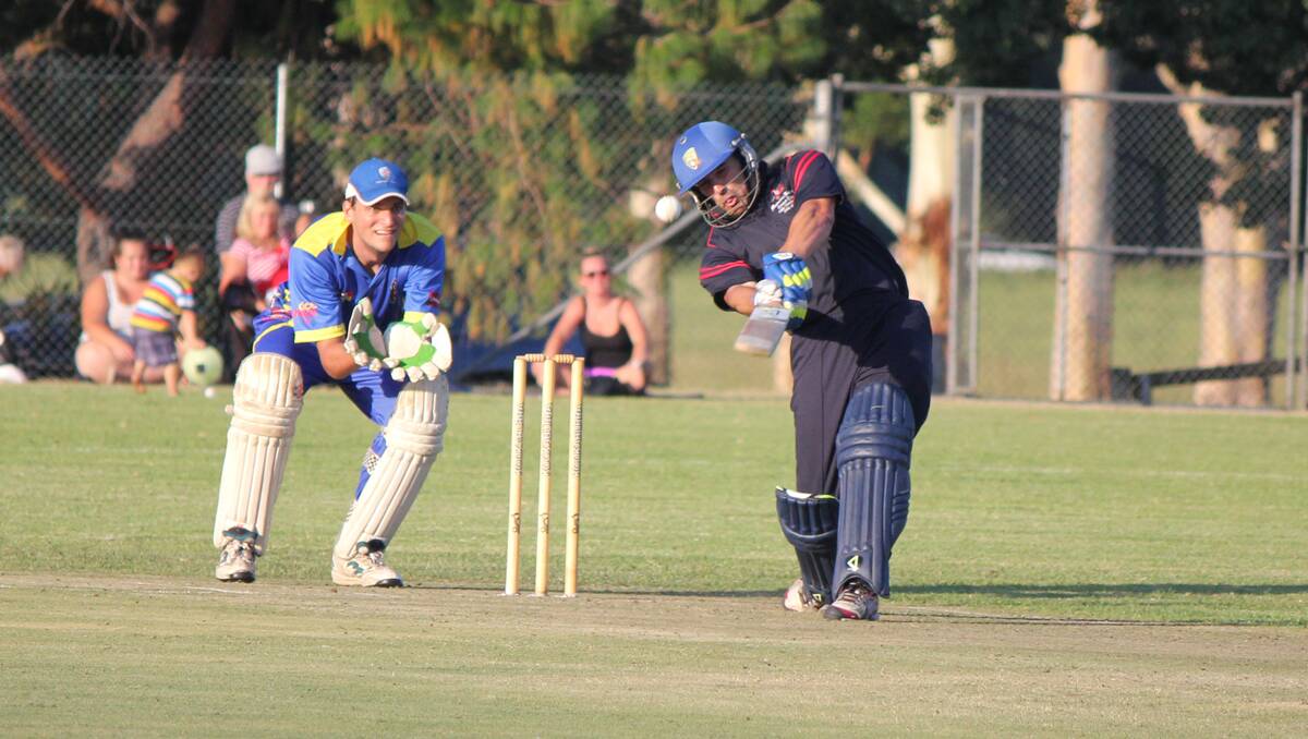 Action from the Bendigo Bank Big Bash at George Griffin Oval on Friday. 