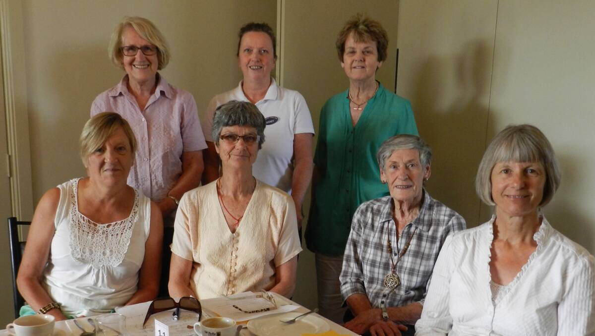 The Bega Valley Hospice Group (back, from left) Carleen Maley, Wendy Howarth, Janice Gibbons, (front) Sue Middlewood, Julie Roberts, Elvie Gosson and Kate Taylor.
