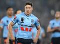 Injured NSW hopeful Mitch Moses was left out of Parramatta's side for Magic Round. (Dan Himbrechts/AAP PHOTOS)